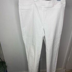 Counterparts White Slim Leg Pants